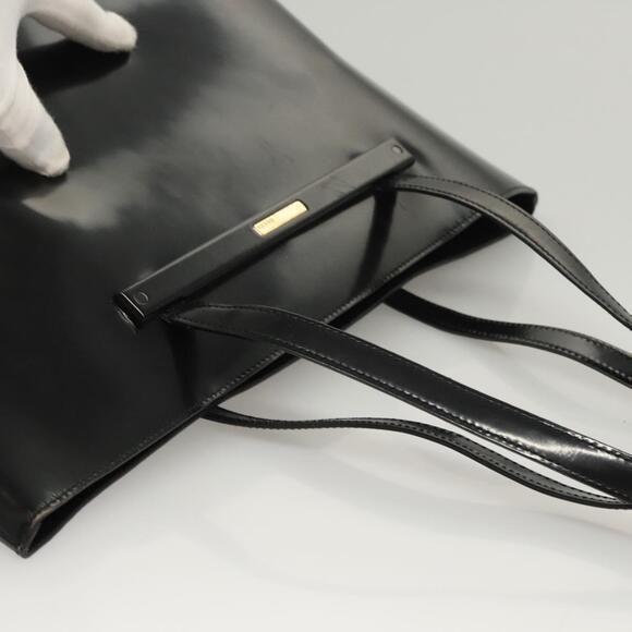 GUCCI Shoulder Bag Enamel Black 000 2058 0559 0 - Picture 6 of 16